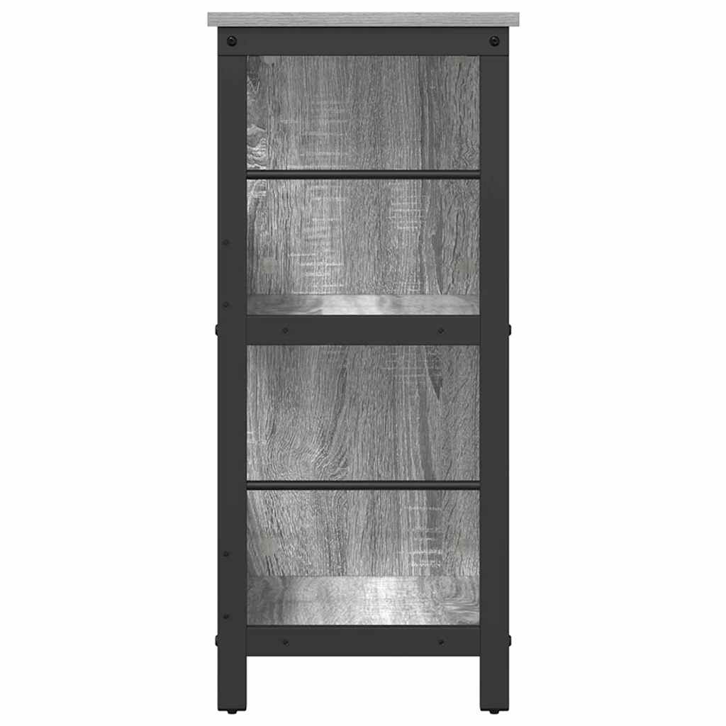 Polica Siva Sonoma 102 x 32 x 72,5 cm Konstruirano drvo