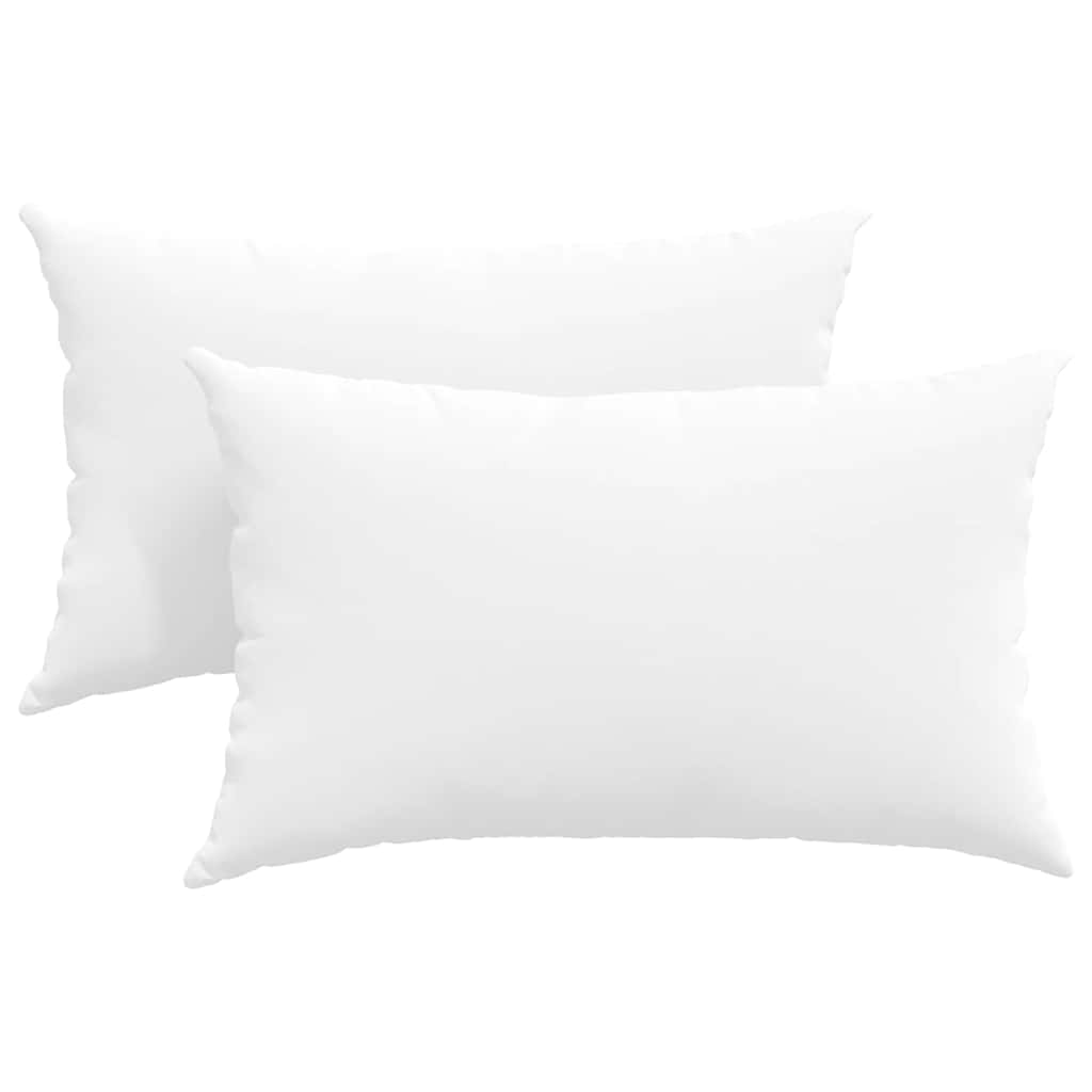 Jastučići za sofu 2 pcs Bijelo 50 x 30 cm tkanina