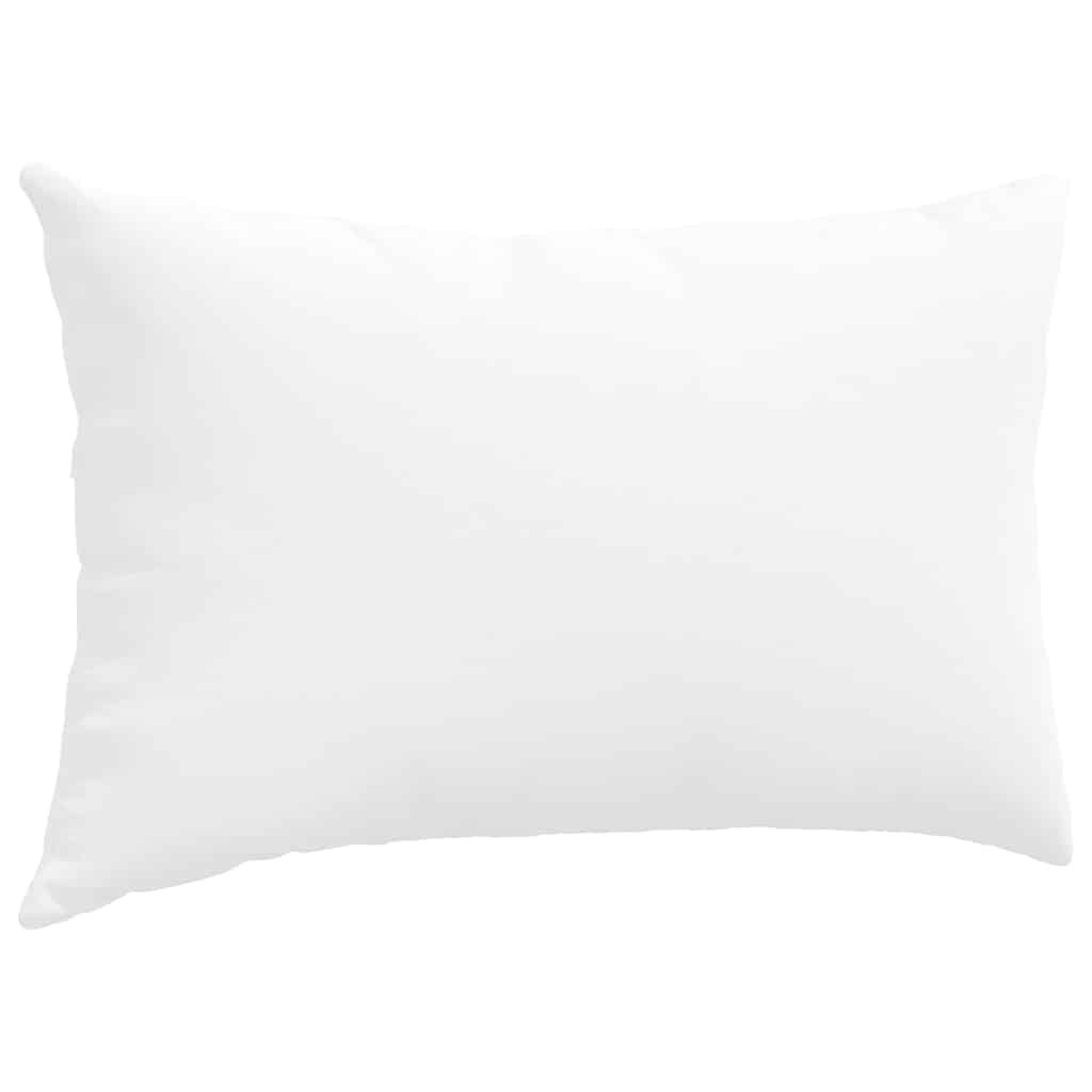 Jastučići za sofu 2 pcs Bijelo 50 x 30 cm tkanina