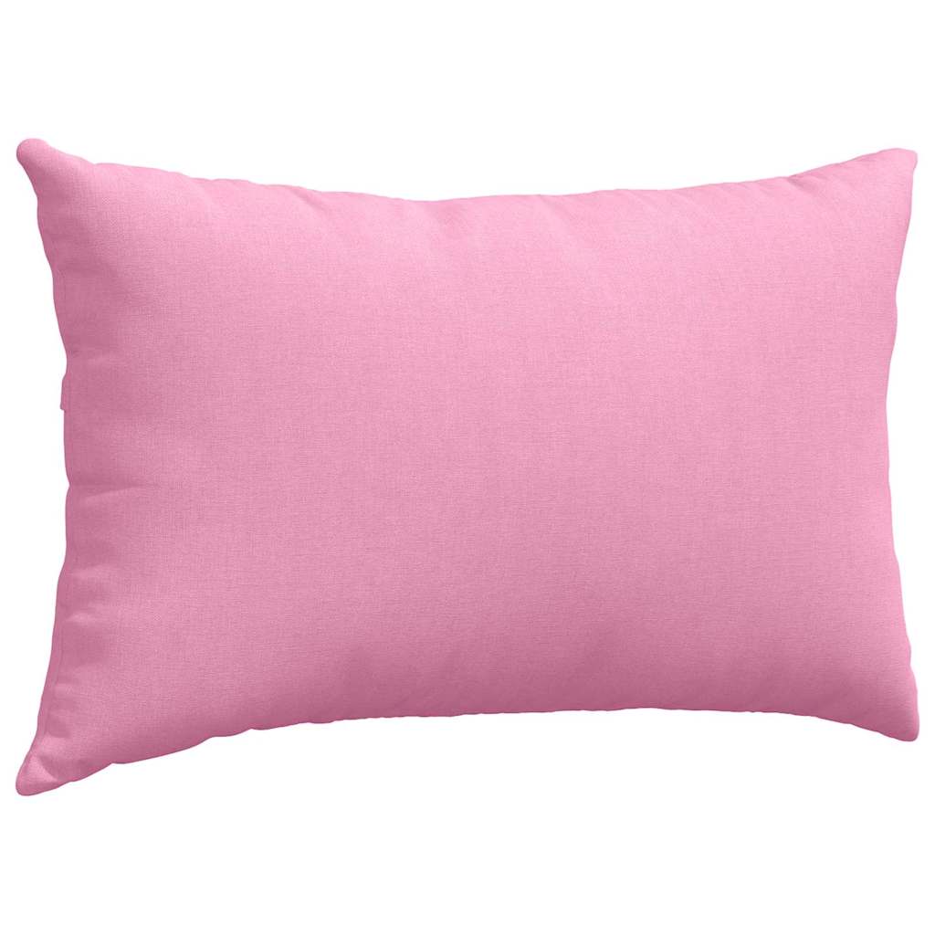 Jastučići za sofu 2 pcs Ružičasta 50 x 30 cm tkanina