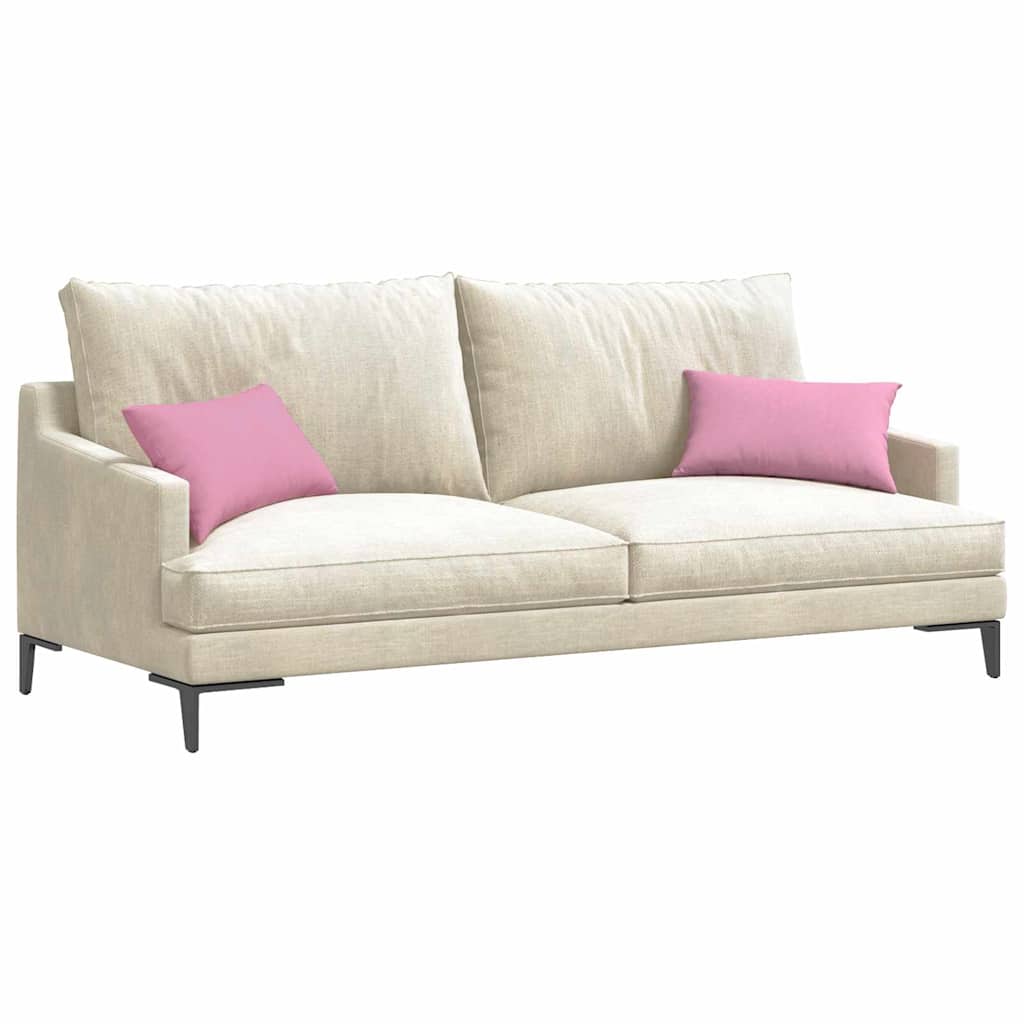 Jastučići za sofu 2 pcs Ružičasta 50 x 30 cm tkanina