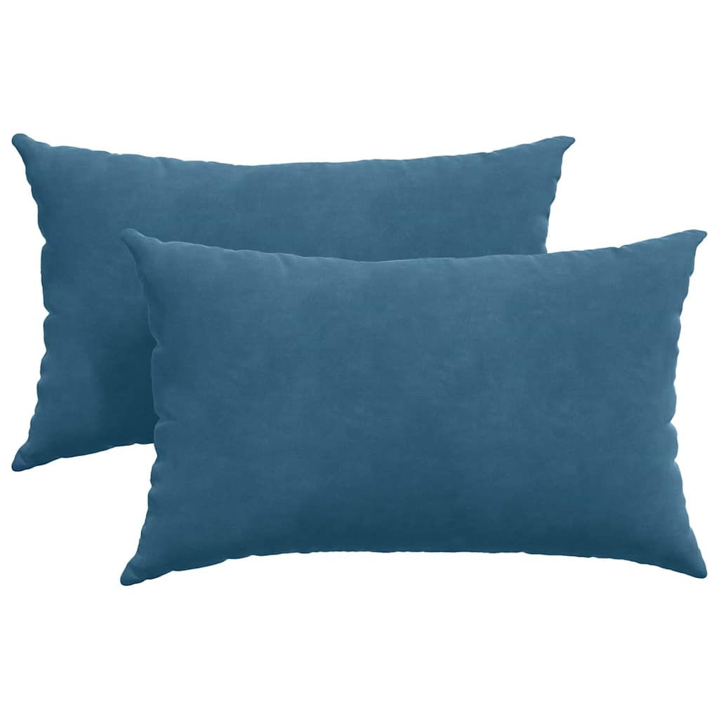Jastučići za sofu 2 pcs Plava 50 x 30 cm Kordura tekstil