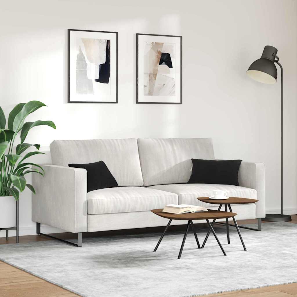 Jastučići za sofu 2 pcs Crna 50 x 30 cm Kordura tekstil