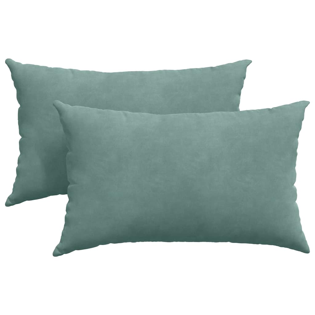 Jastučići za sofu 2 pcs Morska zelena 50 x 30 cm