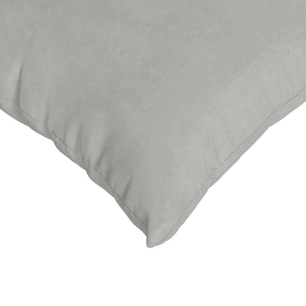 Jastučići za sofu 2 pcs Svijetlo siva 50 x 30 cm tkanina