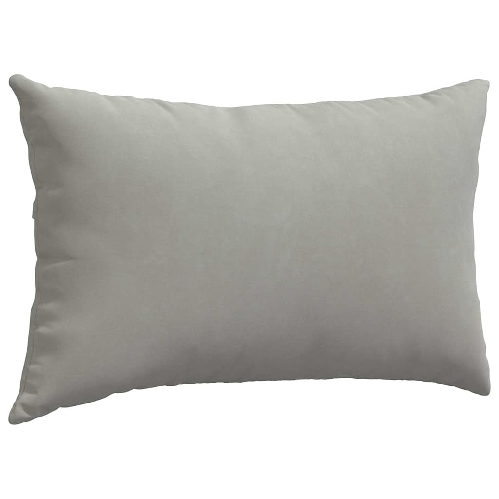 Jastučići za sofu 2 pcs Svijetlo siva 50 x 30 cm tkanina