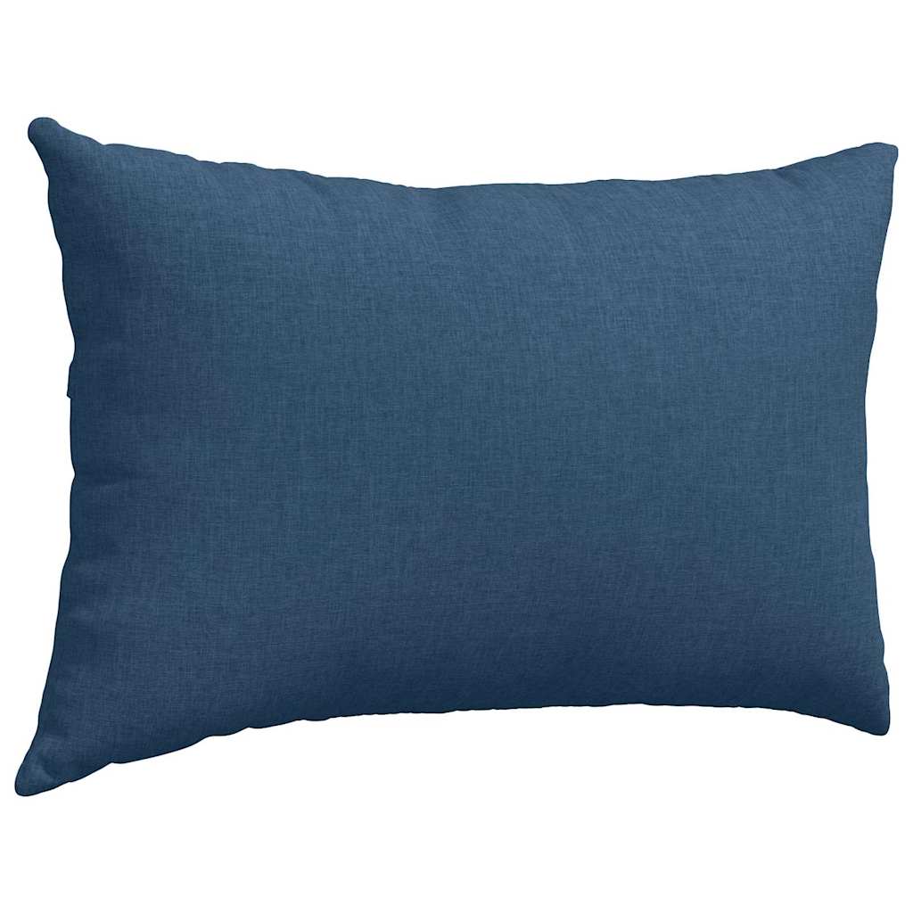 Jastučići za sofu 2 pcs Plava 60 x 40 cm tkanina