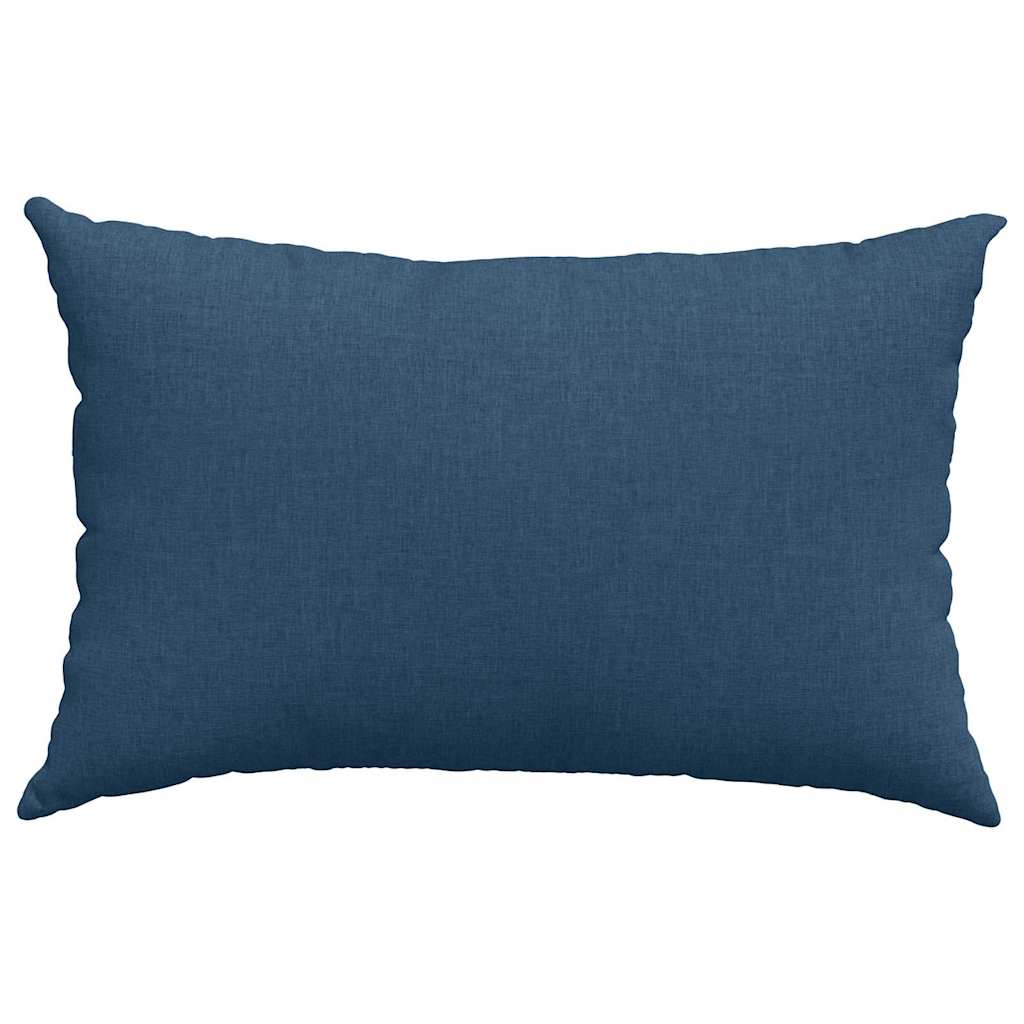 Jastučići za sofu 2 pcs Plava 60 x 40 cm tkanina