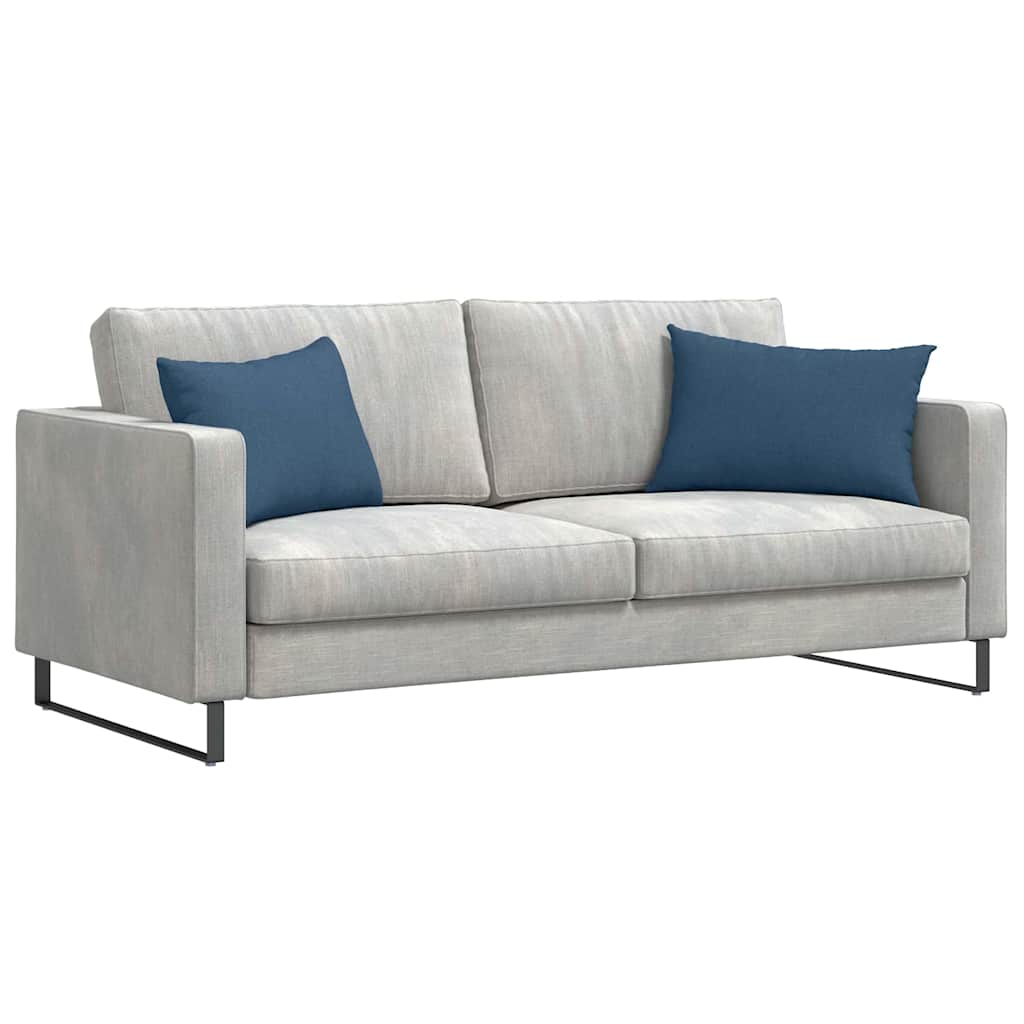 Jastučići za sofu 2 pcs Plava 60 x 40 cm tkanina