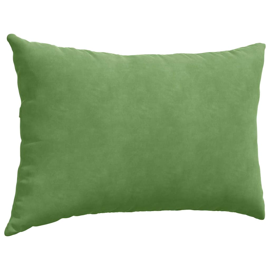 Jastučići za sofu 2 pcs Svijetlo zelena 60 x 40 cm