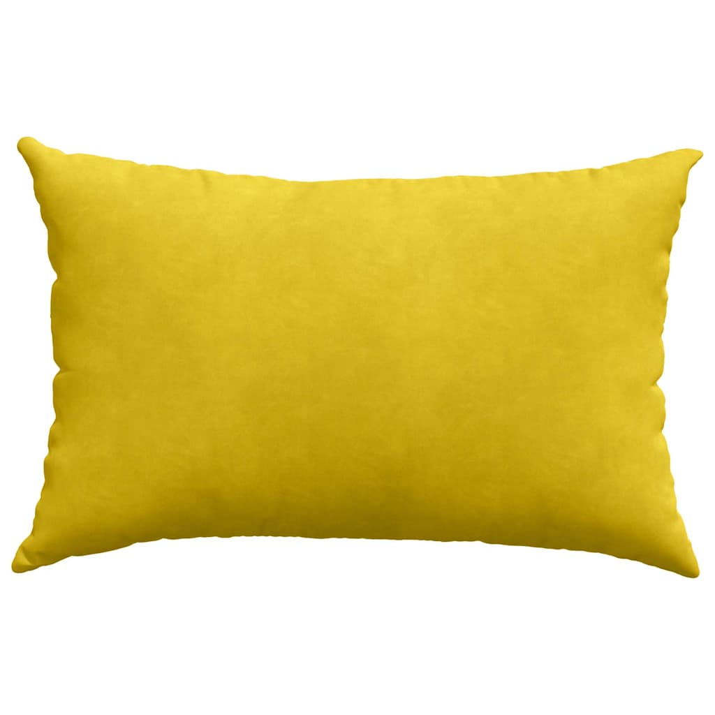 Jastučići za sofu 2 pcs Žuta 60 x 40 cm Kordura tekstil