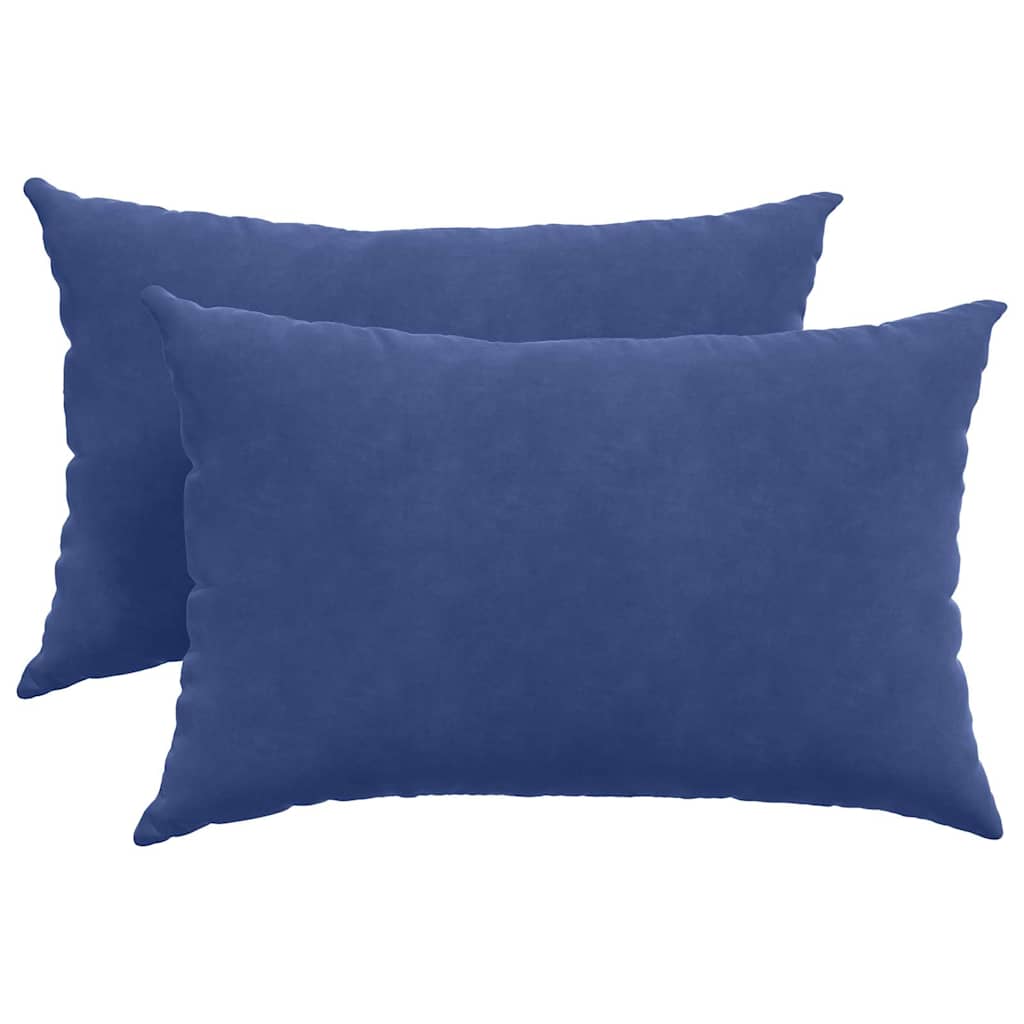 Jastučići za sofu 2 pcs Policijska plava 60 x 40 cm