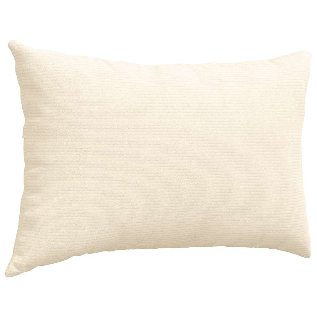 Jastučići za sofu 2 pcs Krema 60 x 40 cm Kordura tekstil