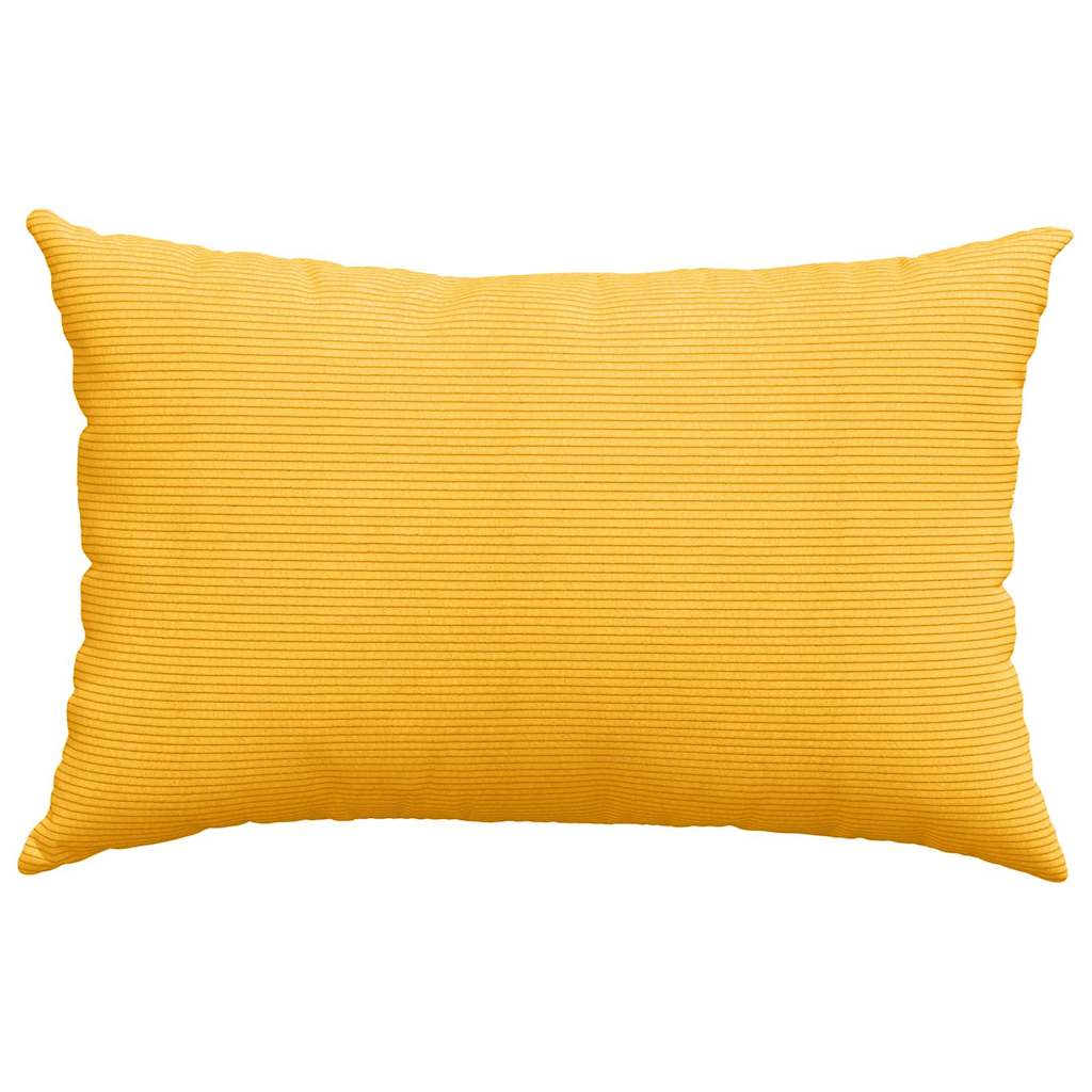 Jastučići za sofu 2 pcs Svijetlo žuta 60 x 40 cm