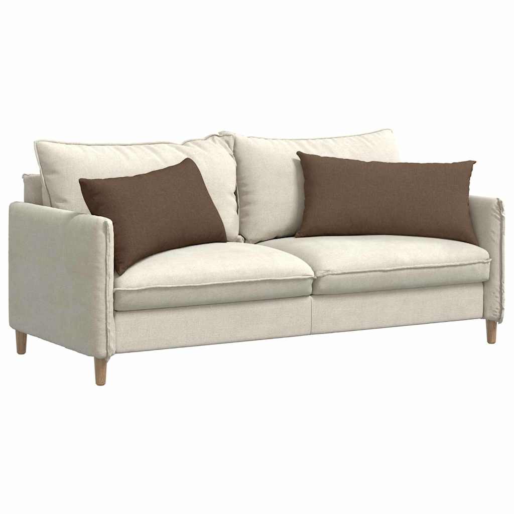 Jastučići za sofu 2 pcs Smeđa 80 x 40 cm tkanina