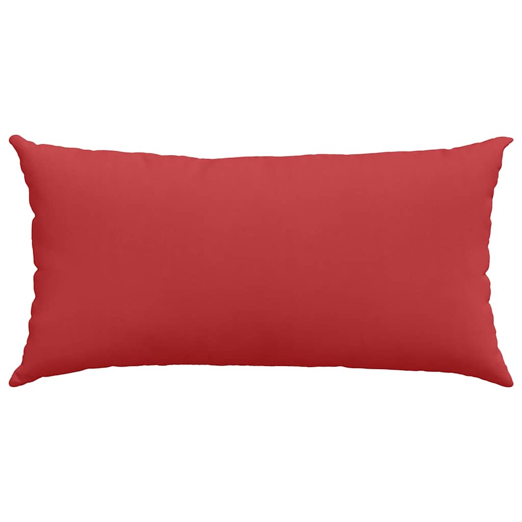 Jastučići za sofu 2 pcs Crvena 80 x 40 cm tkanina