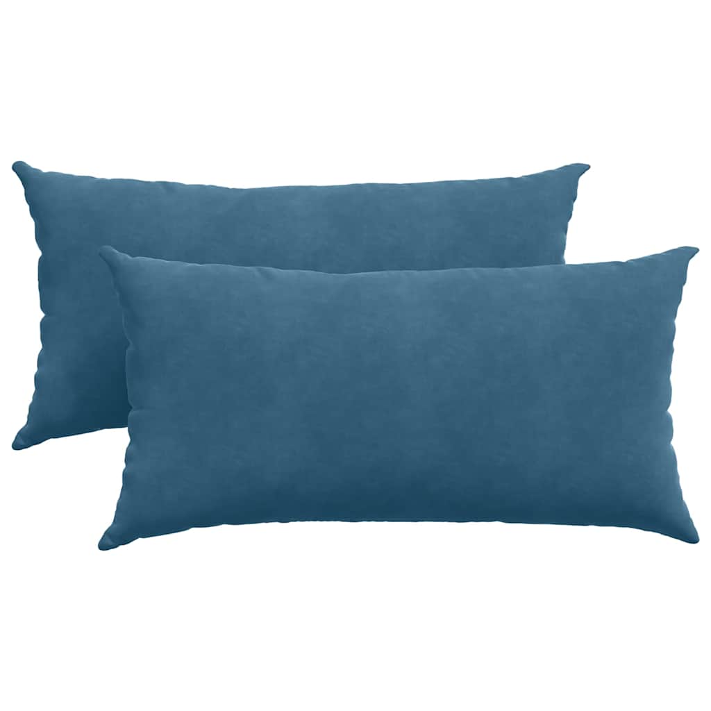 Jastučići za sofu 2 pcs Plava 80 x 40 cm Kordura tekstil