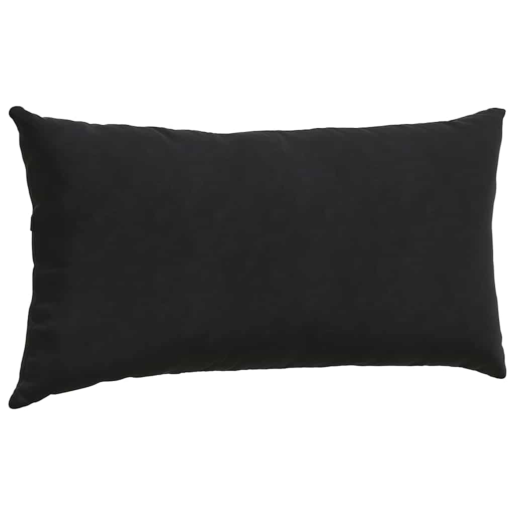 Jastučići za sofu 2 pcs Crna 80 x 40 cm Kordura tekstil