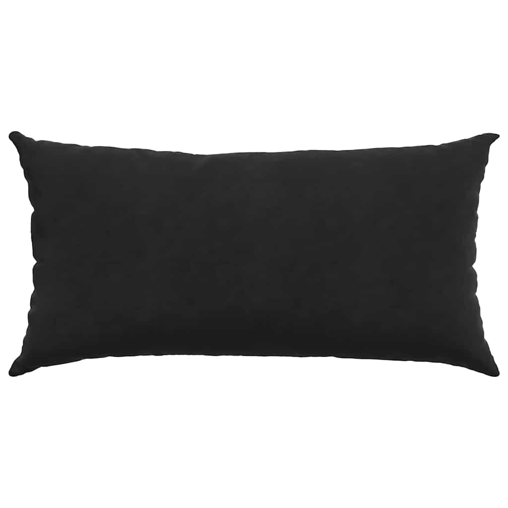 Jastučići za sofu 2 pcs Crna 80 x 40 cm Kordura tekstil