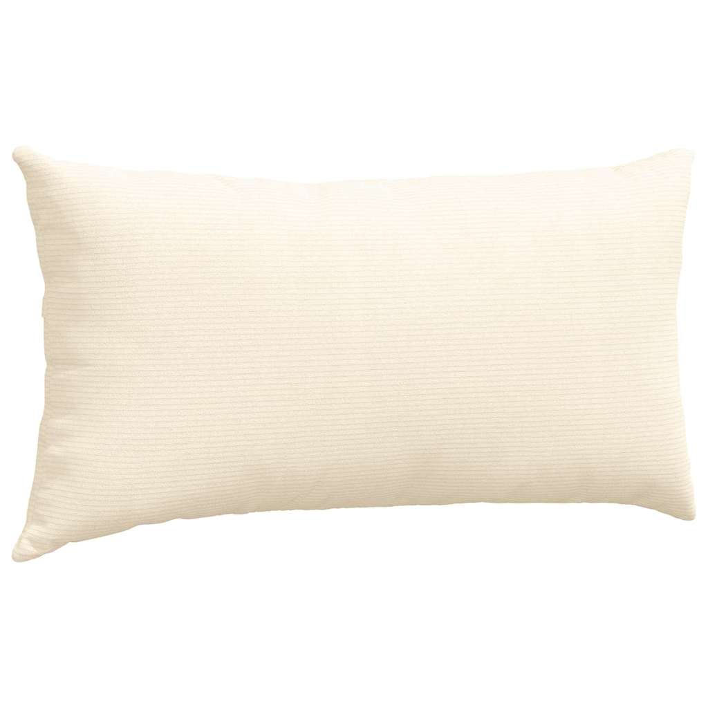 Jastučići za sofu 2 pcs Krema 80 x 40 cm Kordura tekstil