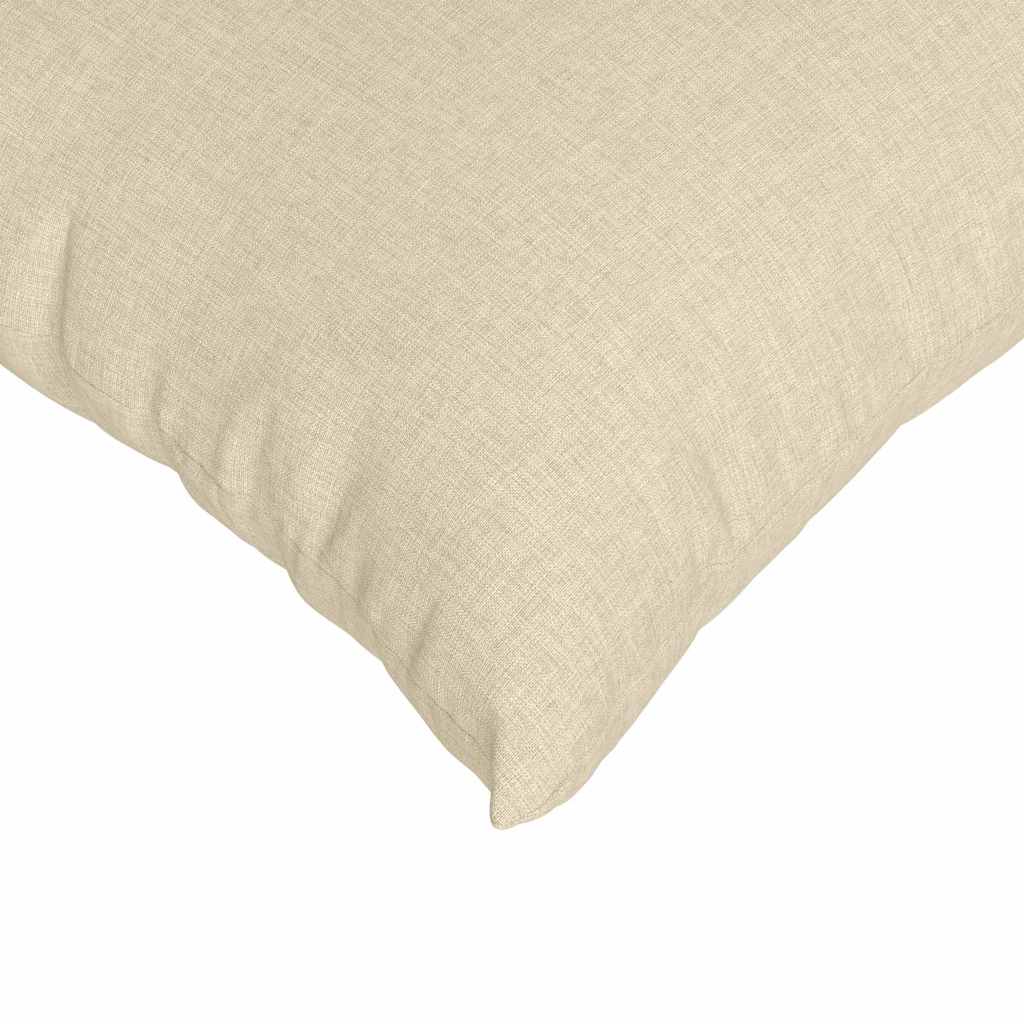 Jastučići za sofu 2 pcs Krema 70 x 50 cm tkanina