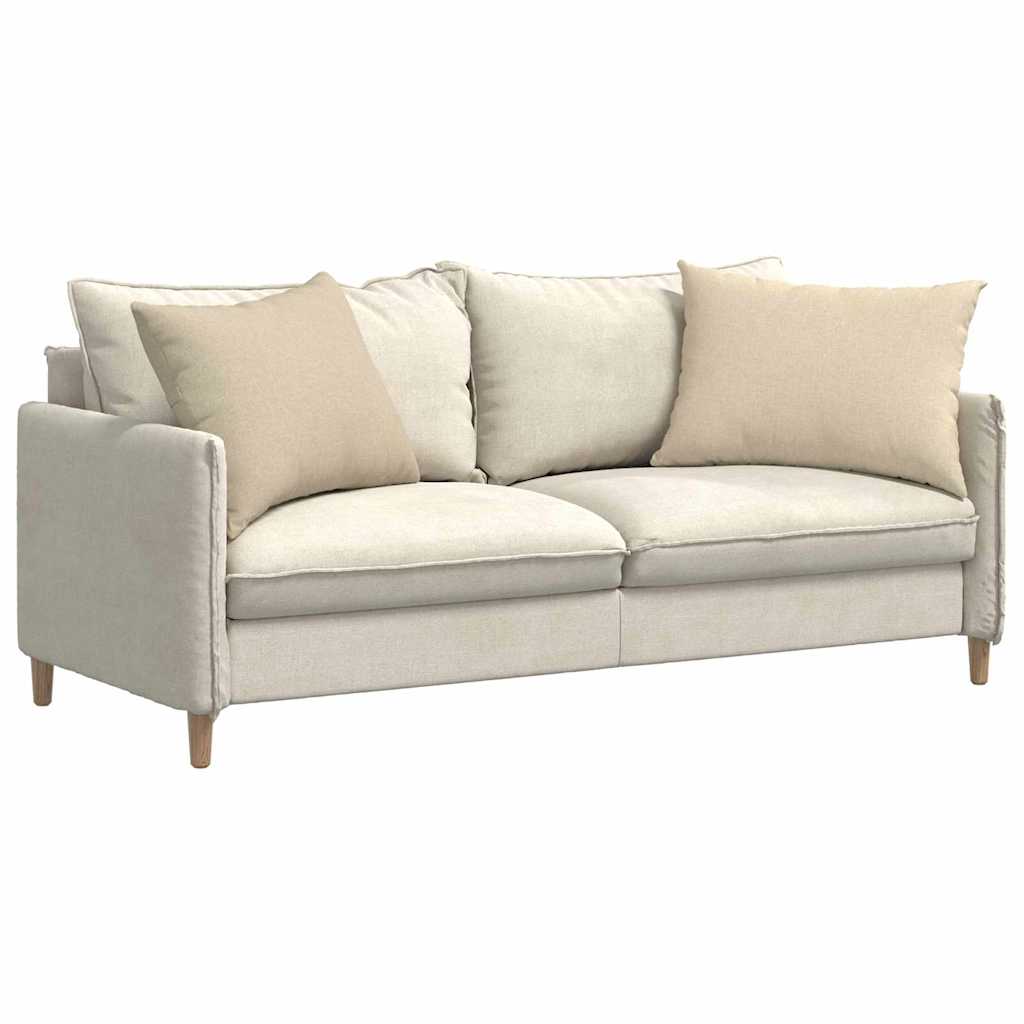 Jastučići za sofu 2 pcs Krema 70 x 50 cm tkanina