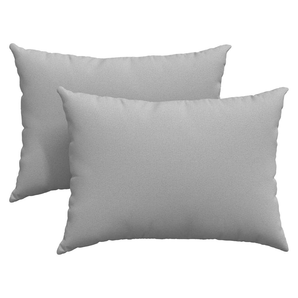 Jastučići za sofu 2 pcs Oblačnosiva 70 x 50 cm tkanina
