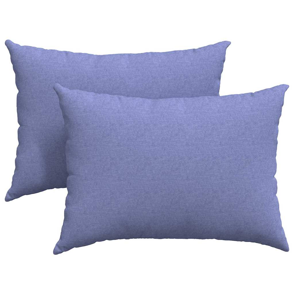 Jastučići za sofu 2 pcs Traper plava 70 x 50 cm tkanina
