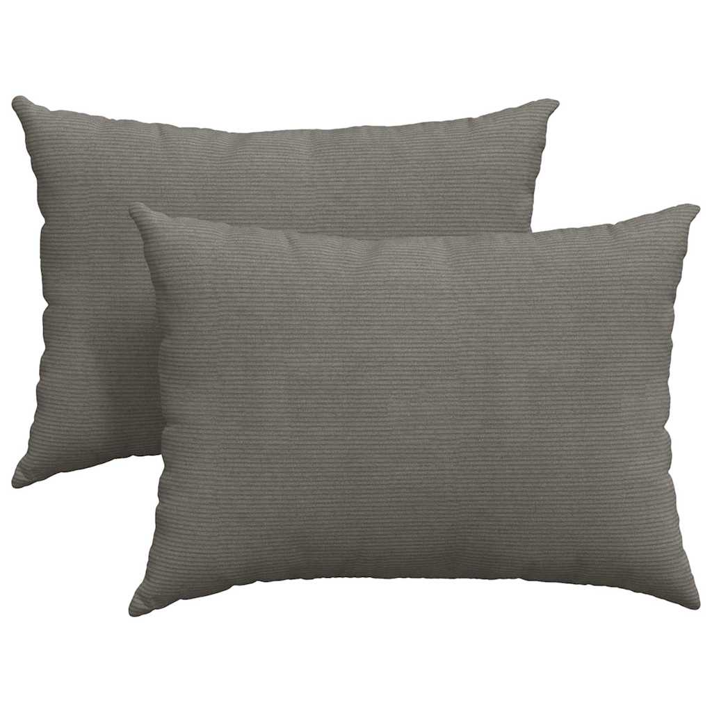 Jastučići za sofu 2 pcs Svijetlo siva 70 x 50 cm