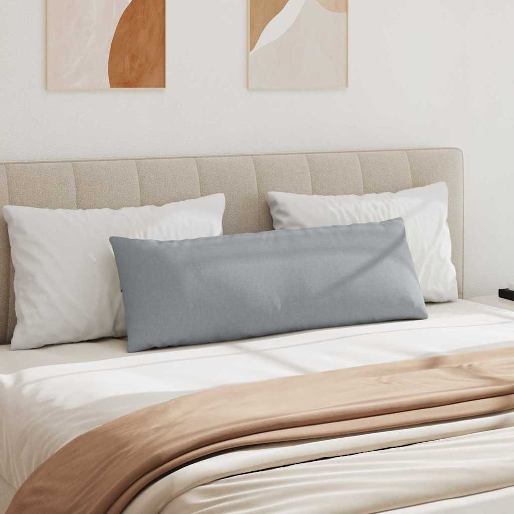 Jastučići za sofu 2 pcs Svijetlo siva 120 x 40 cm tkanina