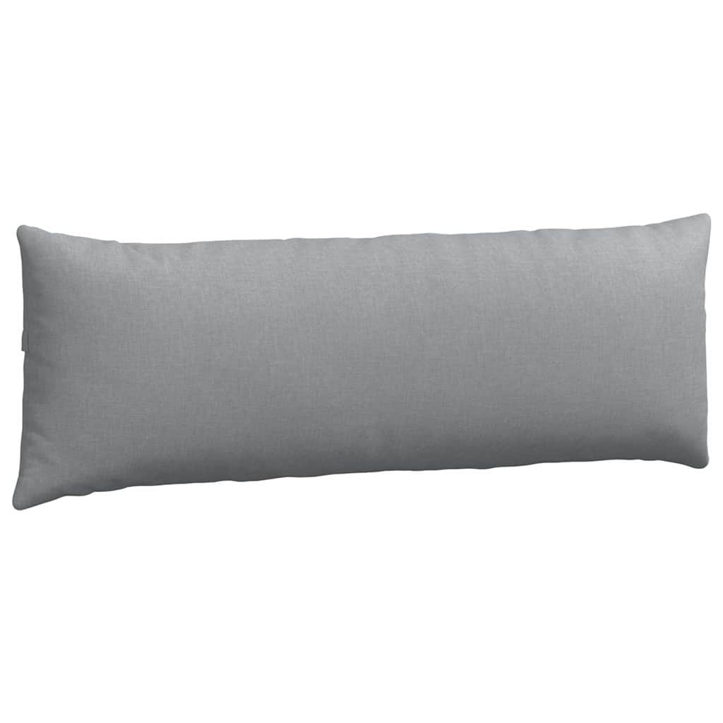 Jastučići za sofu 2 pcs Svijetlo siva 120 x 40 cm tkanina