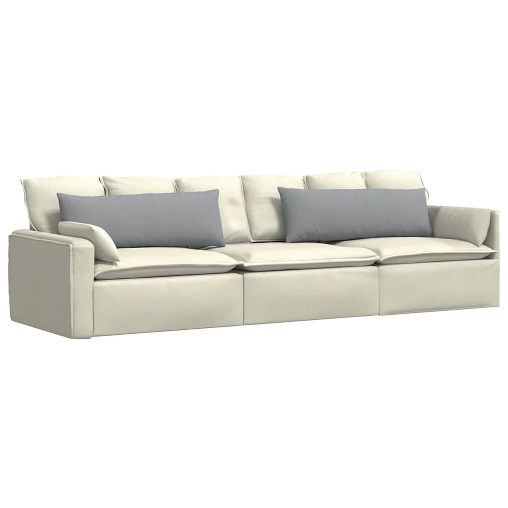 Jastučići za sofu 2 pcs Svijetlo siva 120 x 40 cm tkanina