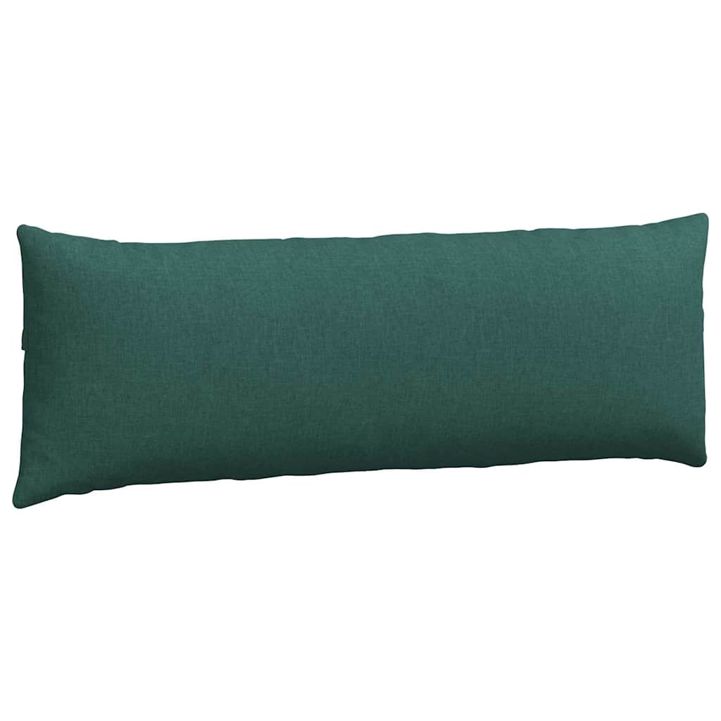 Jastučići za sofu 2 pcs Tamnozelena 120 x 40 cm tkanina