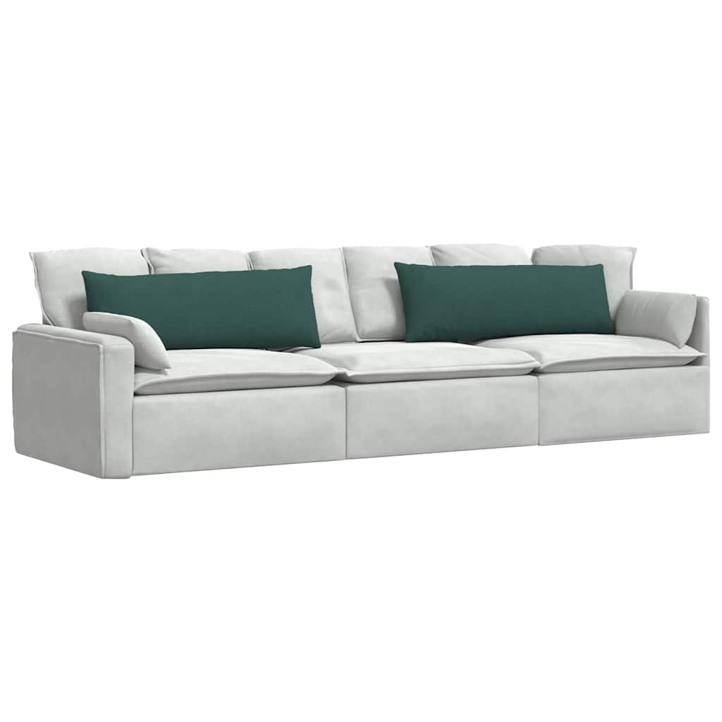 Jastučići za sofu 2 pcs Tamnozelena 120 x 40 cm tkanina