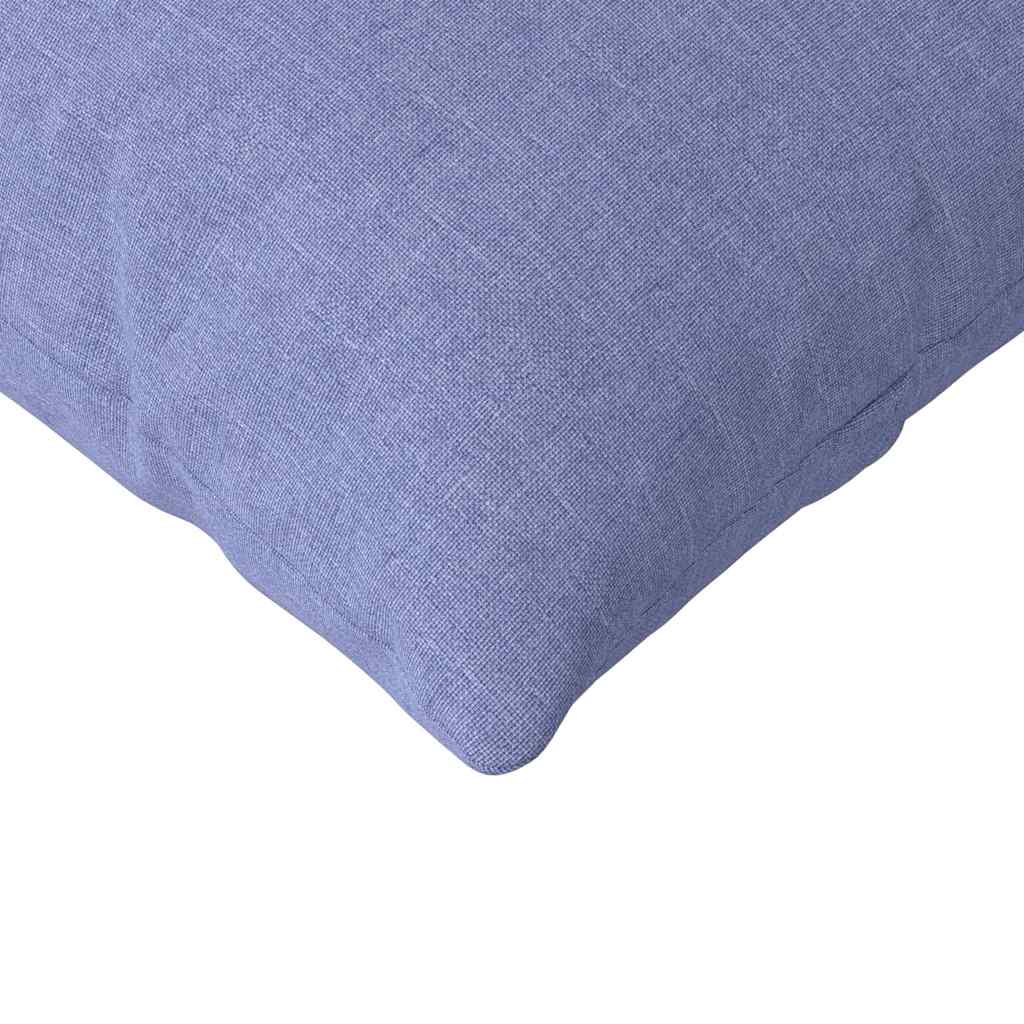 Jastučići za sofu 2 pcs Traper plava 120 x 40 cm tkanina