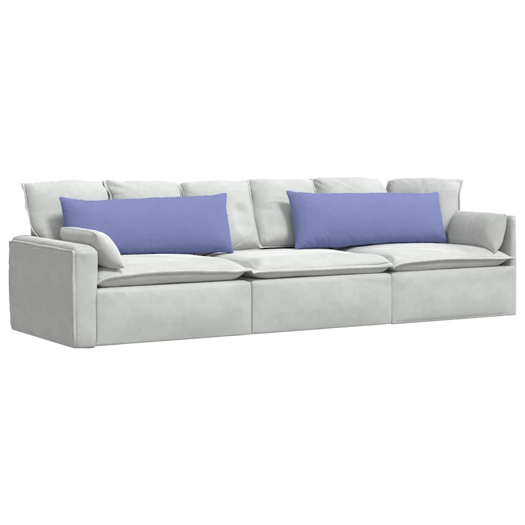 Jastučići za sofu 2 pcs Traper plava 120 x 40 cm tkanina