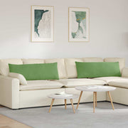 Jastučići za sofu 2 pcs Svijetlo zelena 120 x 40 cm