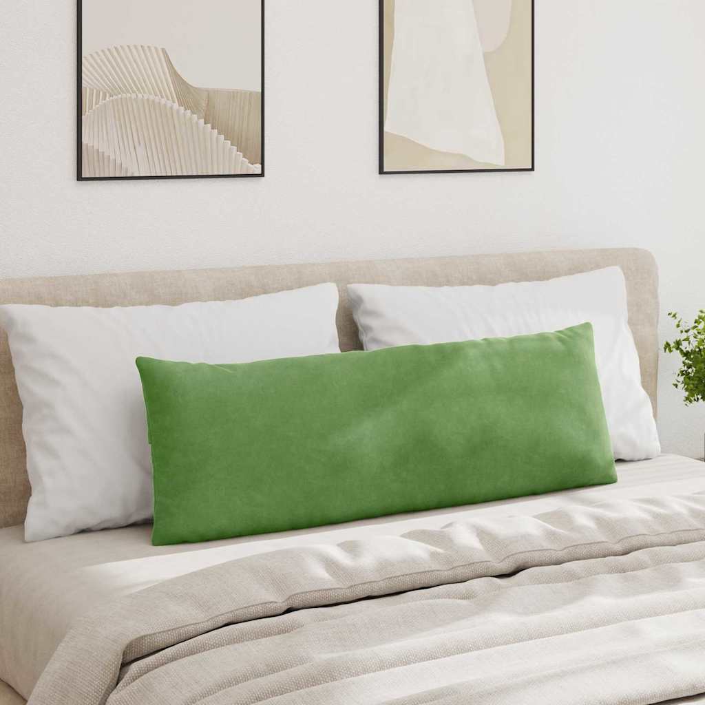 Jastučići za sofu 2 pcs Svijetlo zelena 120 x 40 cm