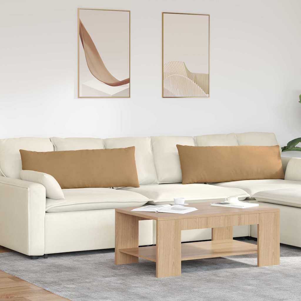 Jastučići za sofu 2 pcs Smeđa 120 x 40 cm Kordura tekstil