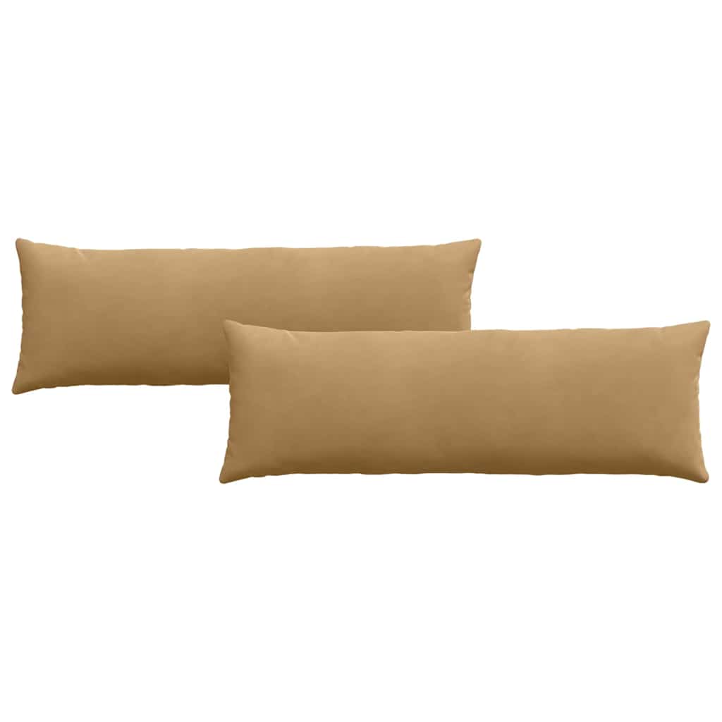 Jastučići za sofu 2 pcs Smeđa 120 x 40 cm Kordura tekstil