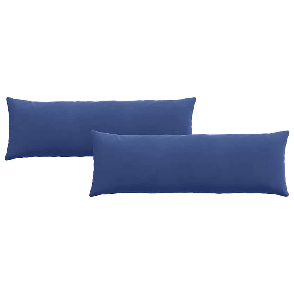 Jastučići za sofu 2 pcs Policijska plava 120 x 40 cm