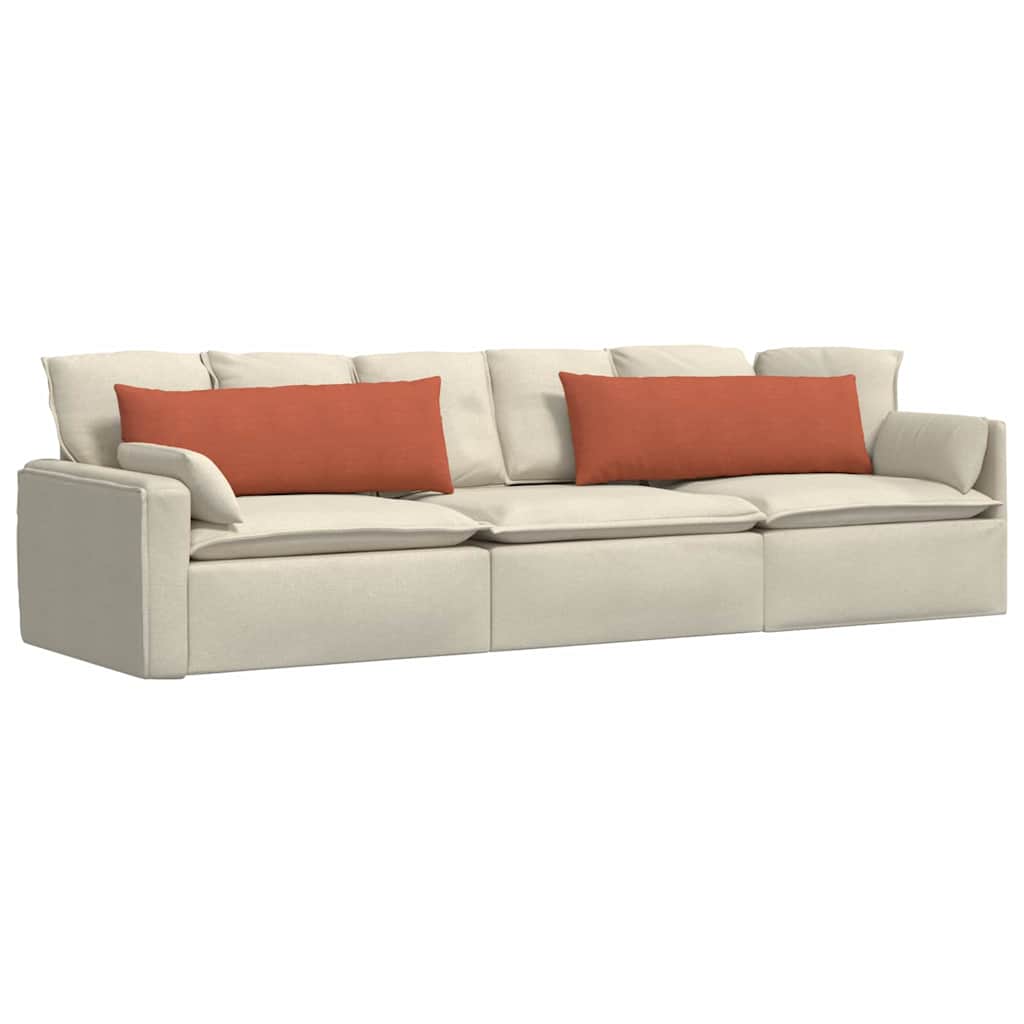 Jastučići za sofu 2 pcs Crvena narančasta 120 x 40 cm