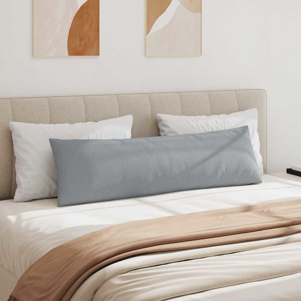 Jastučići za sofu 2 pcs Svijetlo siva 145 x 40 cm tkanina