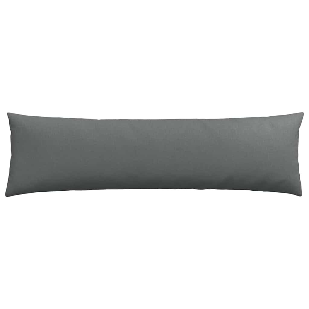 Jastučići za sofu 2 pcs Tamno siva 145 x 40 cm tkanina