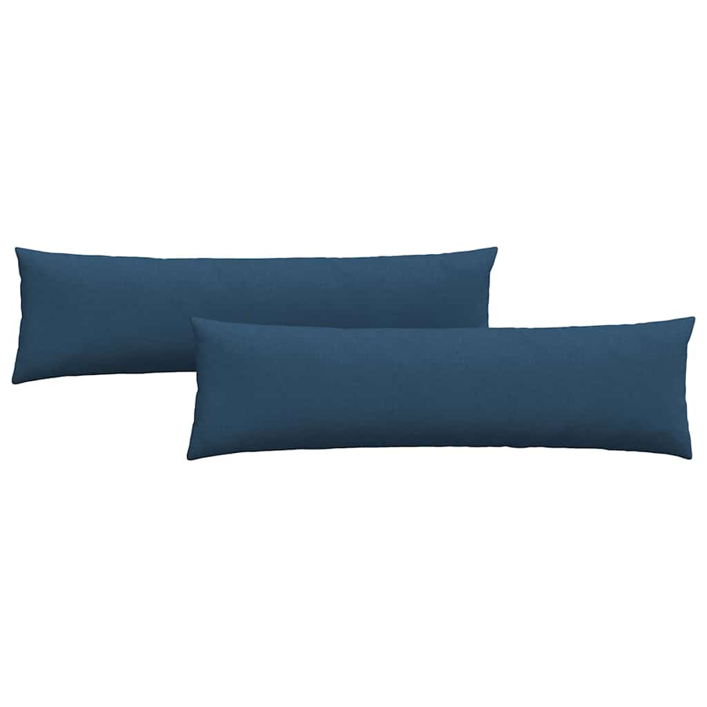 Jastučići za sofu 2 pcs Plava 145 x 40 cm tkanina