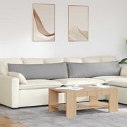 Jastučići za sofu 2 pcs Oblačnosiva 145 x 40 cm tkanina