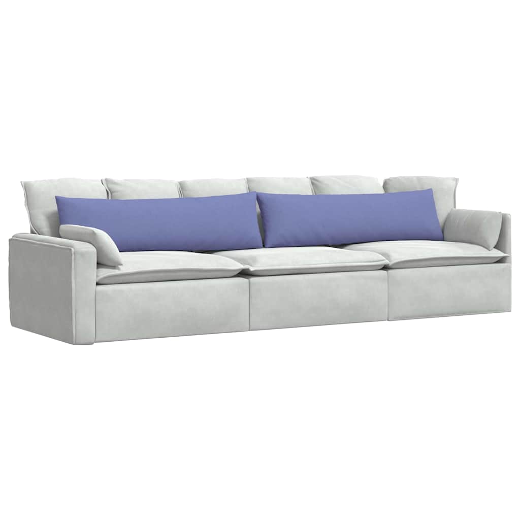 Jastučići za sofu 2 pcs Traper plava 145 x 40 cm tkanina