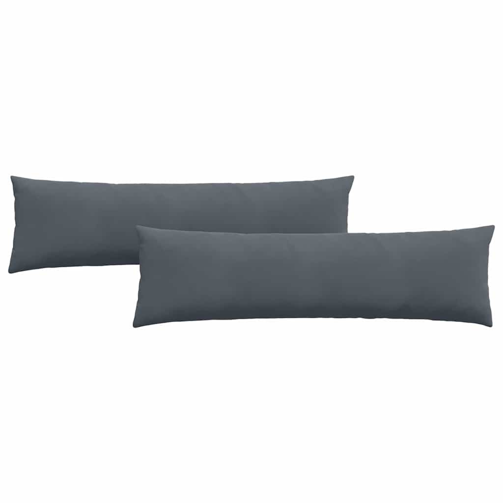 Jastučići za sofu 2 pcs Tamno siva 145 x 40 cm Kordura tekstil