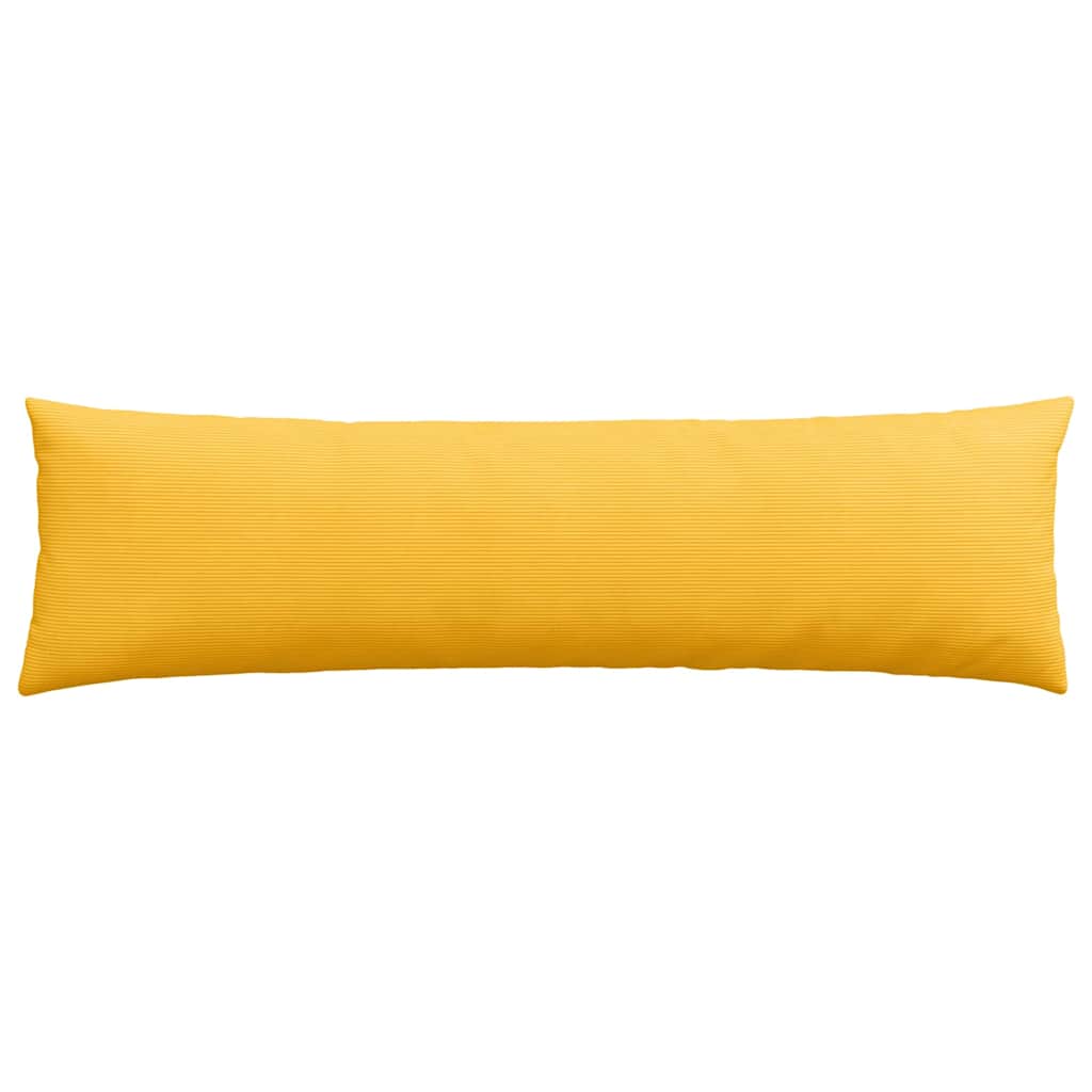 Jastučići za sofu 2 pcs Svijetlo žuta 145 x 40 cm