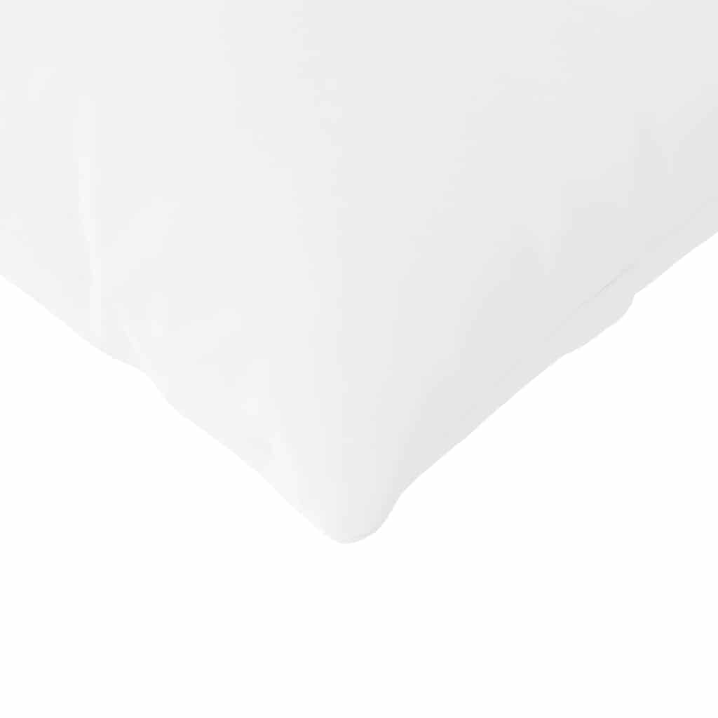 Jastučići za sofu 2 pcs Bijelo 200 x 40 cm tkanina
